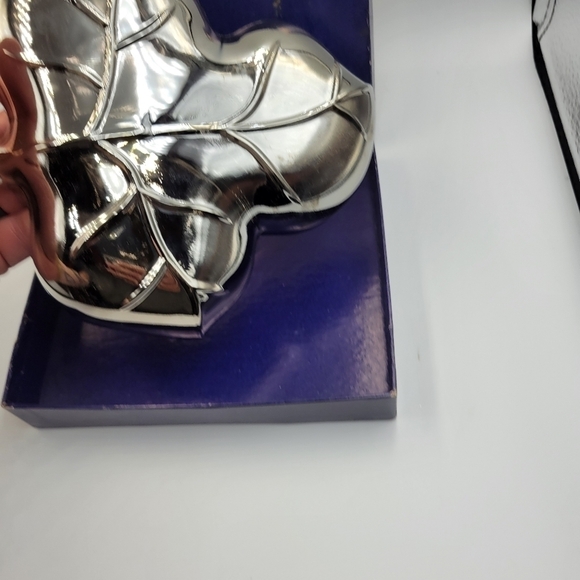 Vintage Silvalyte Trefoil Leaf Candy Dish - IOB - Picture 3 of 4